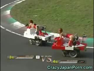 Witzig japanisch sex klammer race!