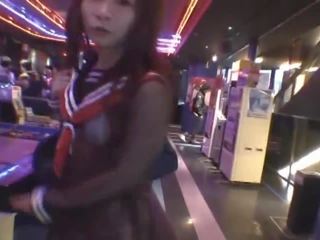 Mikan impresionante asiática nena disfruta